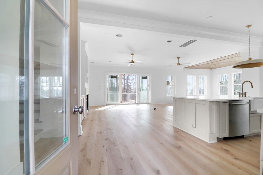 Spacious, unfurnished interior of a new home in , Awendaw (Image 9).