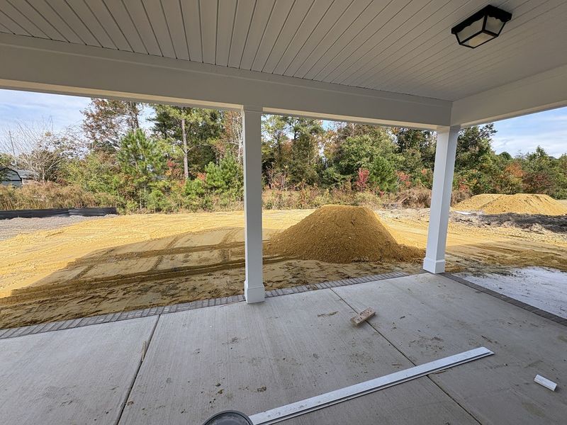 In-progress construction of a new home in Riverside Cove, Wilmington, NC (Image 22).