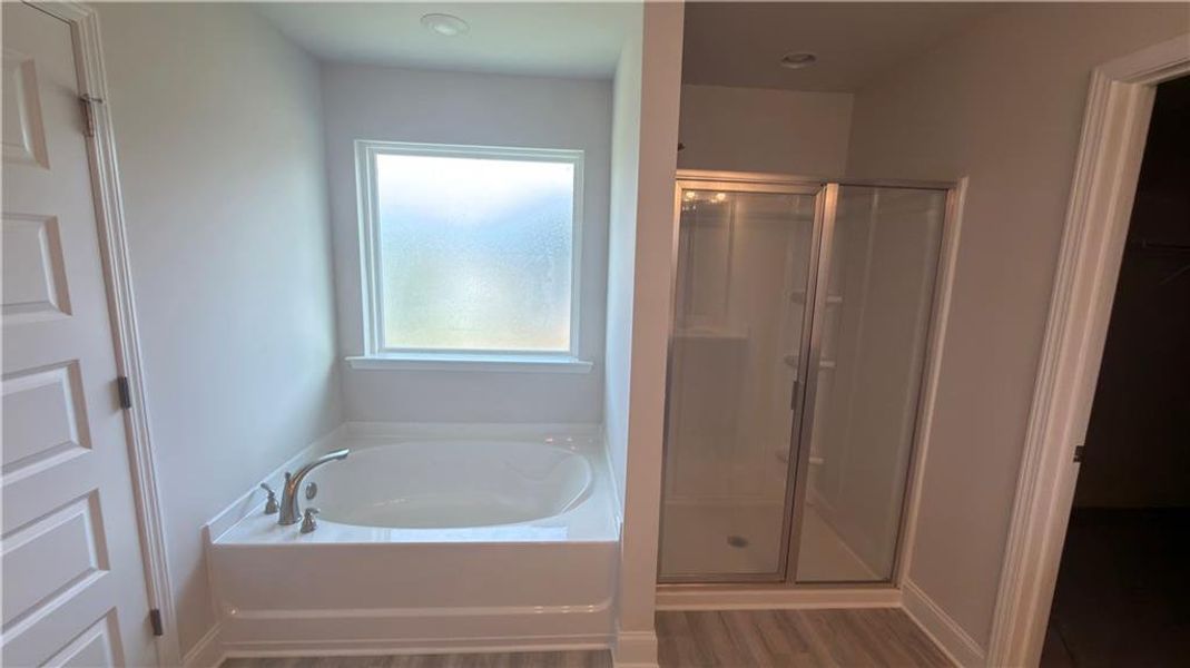 Furnished interior view inside a new home in Habersham Meadows, Demorest (Image 8).
