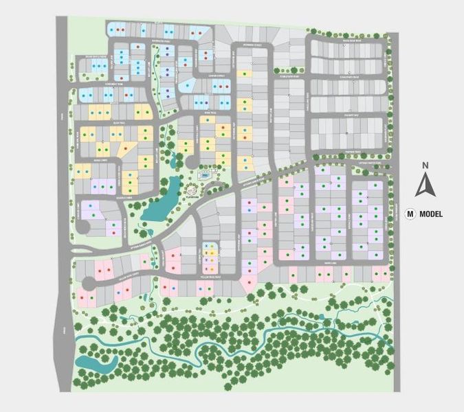 The Ranch at Uptown Celina Site Map