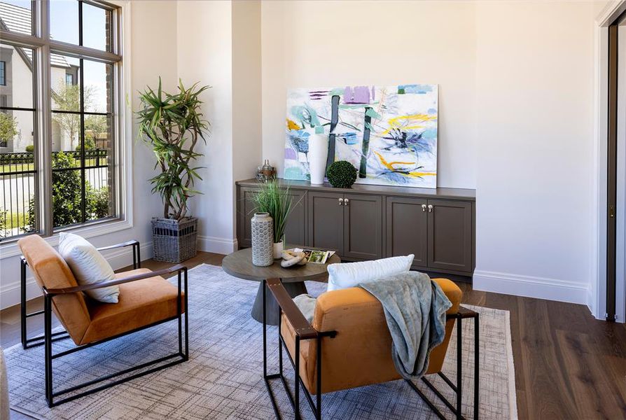 Furnished interior view inside a new home in , Southlake (Image 13).