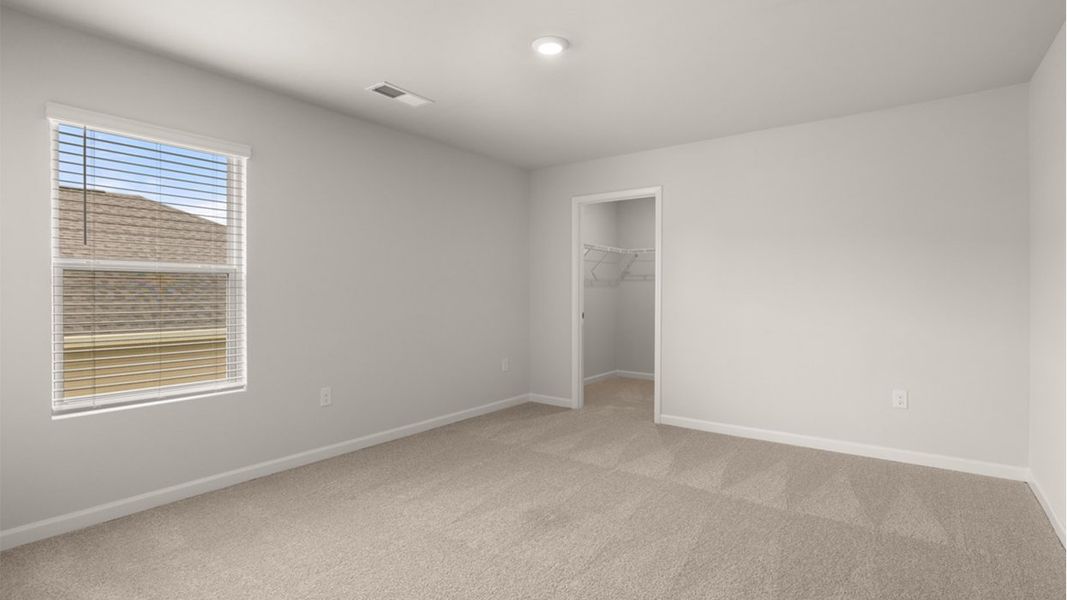 Representative unfurnished interior of a home built from the Mansfield by D.R. Horton in Highland Hills, Graniteville (Image 26).