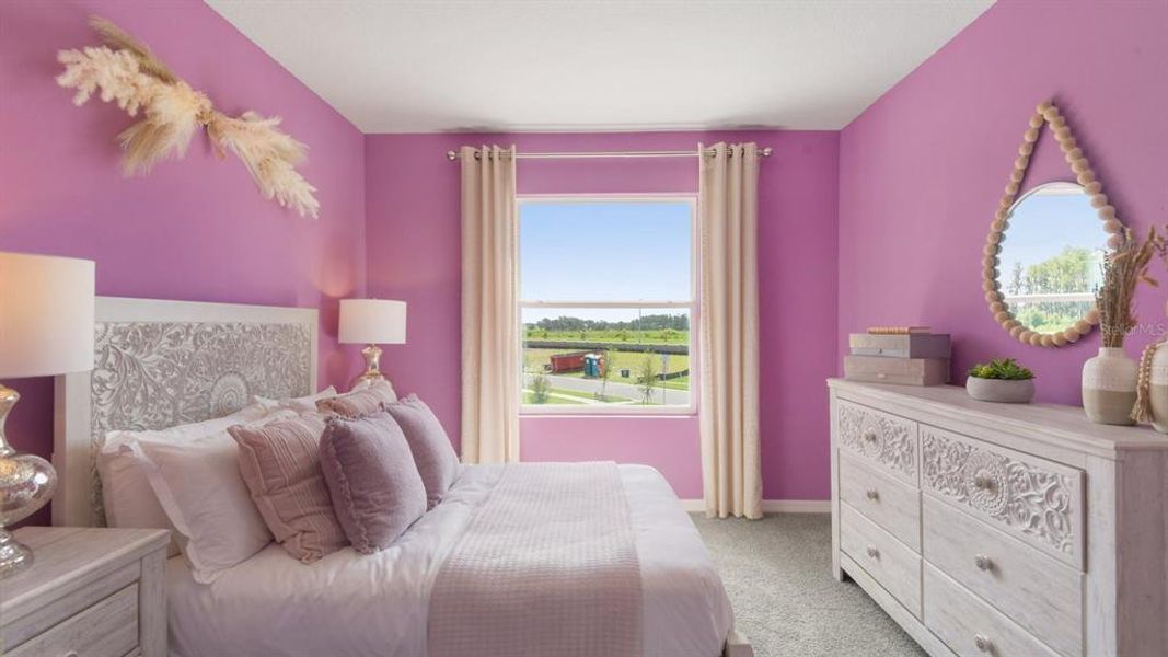 Furnished interior view inside a new home in Meadow Ridge at Epperson, Wesley Chapel (Image 7).