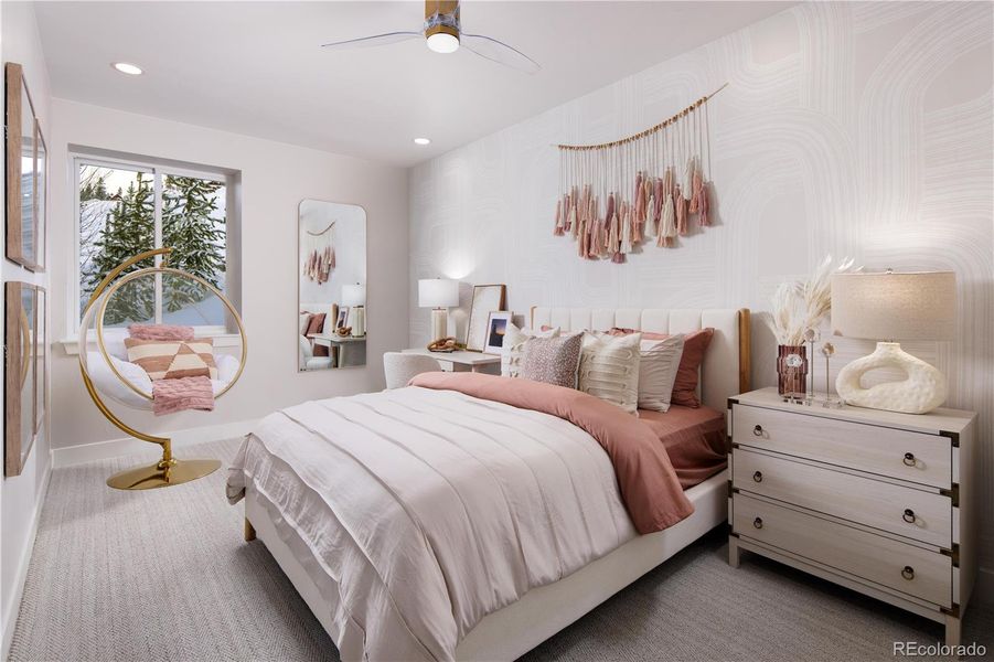 Bed 3: Photos for representation only Specific colors, finishes, layout, & appliances for this home may differ.