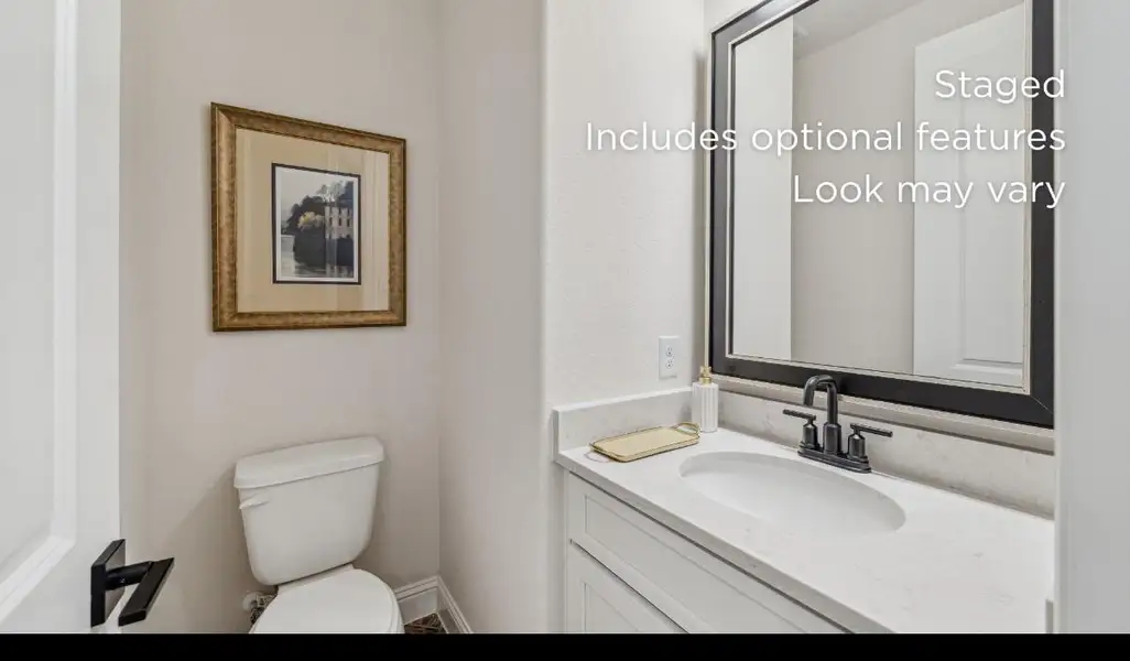 Furnished interior view inside a new home in WILDTREE 50', Montgomery (Image 13).