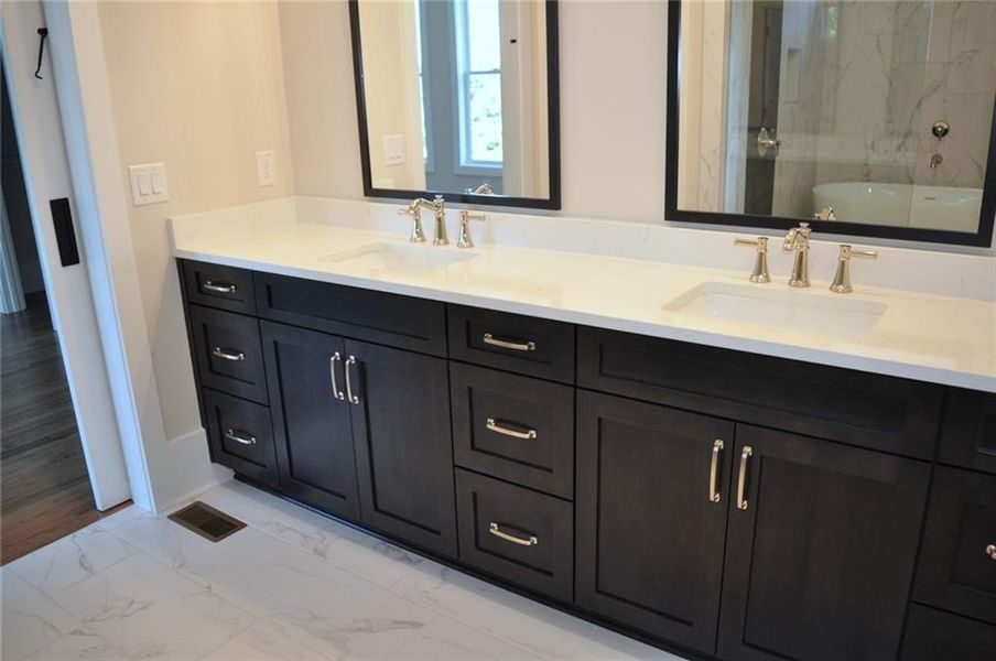 Close-up of interior finishes inside a home in The Carlyle, Marietta (Image 55).