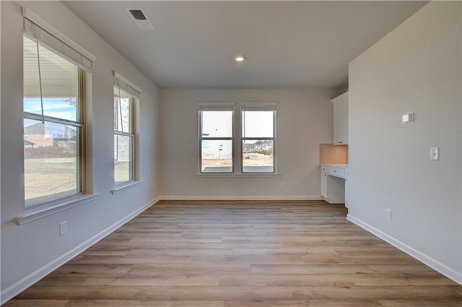 Spacious, unfurnished interior of a new home in Cambria at Traditions, Hampton (Image 27).