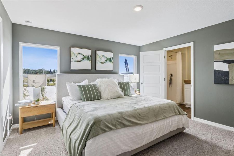 Furnished interior view inside a new home in , Davenport (Image 5).