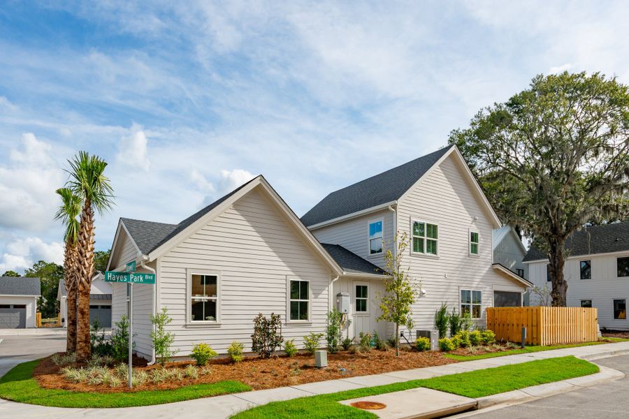 Representative exterior photo of a completed home built from the The Petit Syrah by New Leaf Builders in Hayes Park, Johns Island, SC (Image 9).