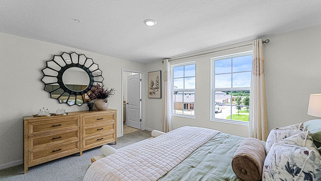 Furnished interior view inside a new home in Windrose, Apopka (Image 28).