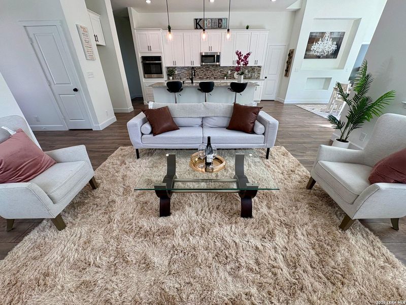 Furnished interior view inside a new home in , Spring Branch (Image 20).