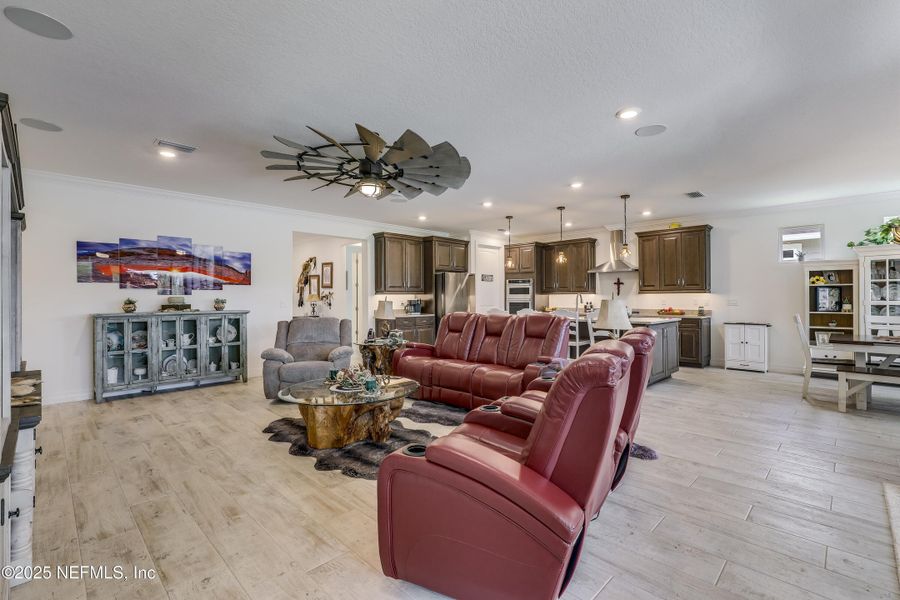 Furnished interior view inside a new home in , Jacksonville (Image 37).
