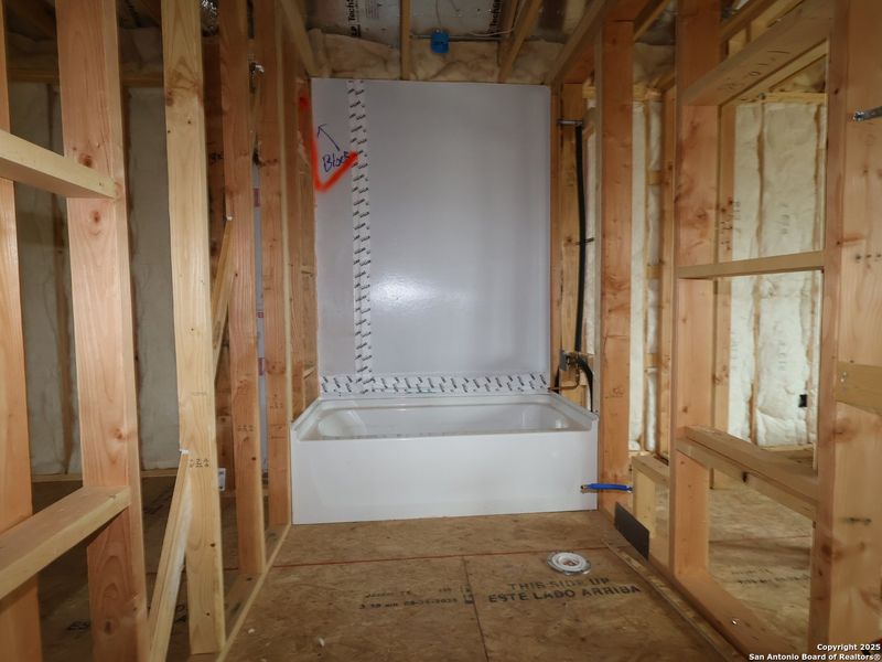 In-progress construction of a new home in Park Place, New Braunfels, TX (Image 22). In-progress construction of a new home in Park Place, New Braunfels, TX (Image 22).