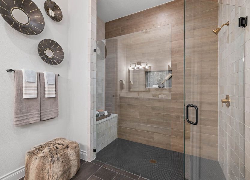 Furnished interior view inside a new home in Santa Rita Ranch – Townhomes, Liberty Hill (Image 16).