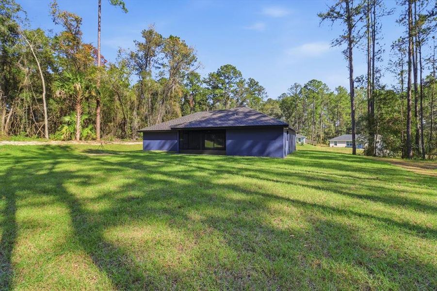 Exterior details and patio area of a home in , Citrus Springs (Image 33). Exterior details and patio area of a home in , Citrus Springs (Image 33).