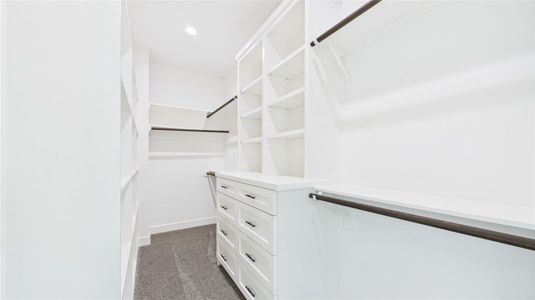 Furnished interior view inside a new home in Skyline Homes at Lozier, Houston (Image 10).