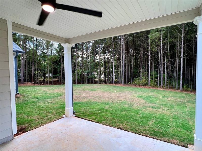 Exterior details and patio area of a home in , Fairburn (Image 4).