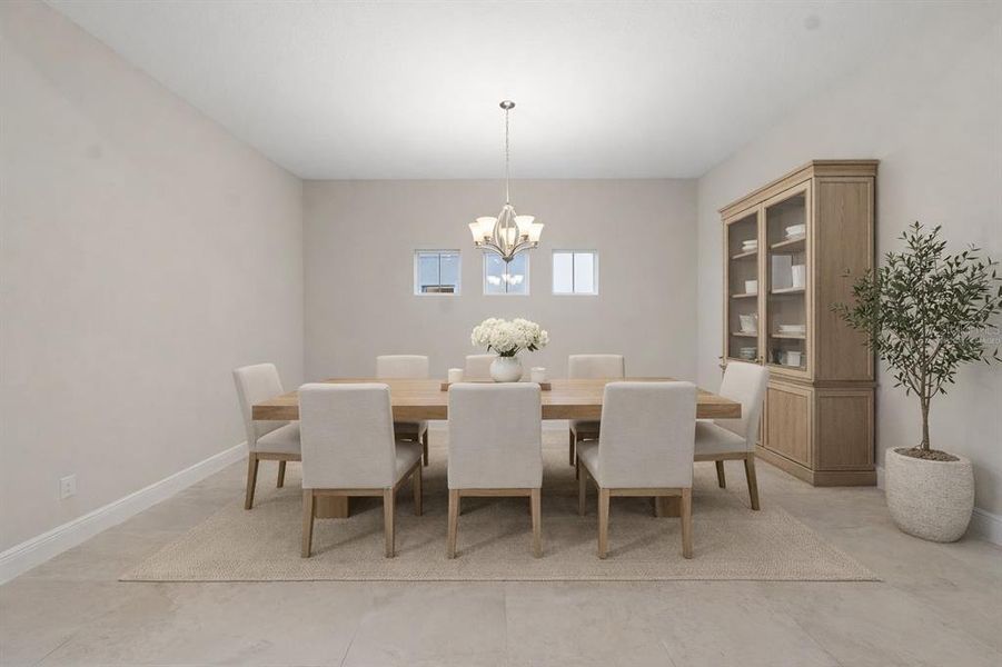 Furnished interior view inside a new home in , Zephyrhills (Image 13).