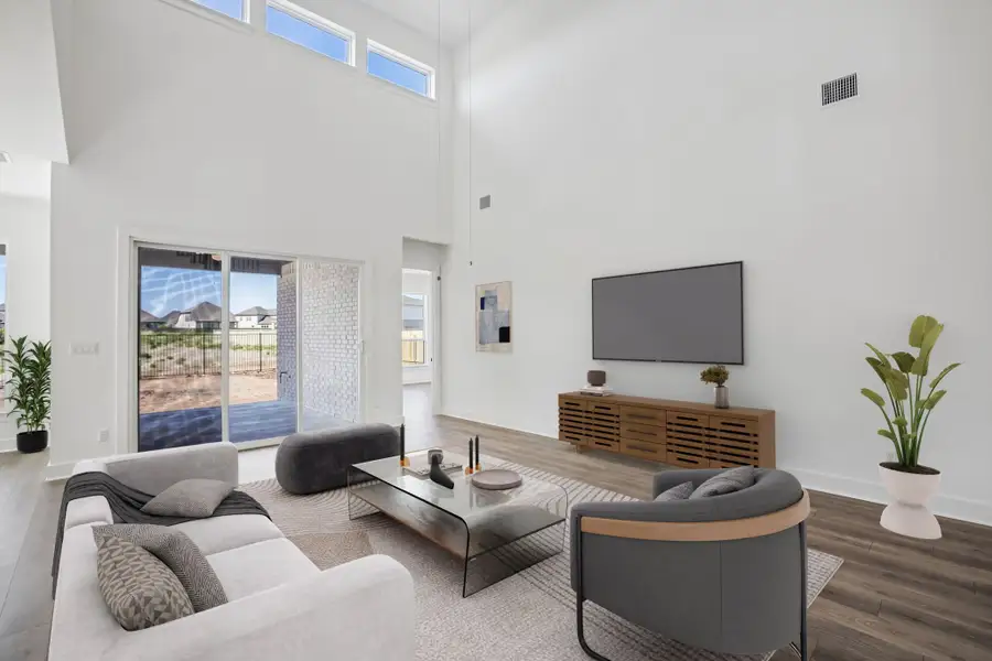 Representative furnished interior of a home built from the Anderson by Taylor Morrison in Easton Park, Austin (Image 8).