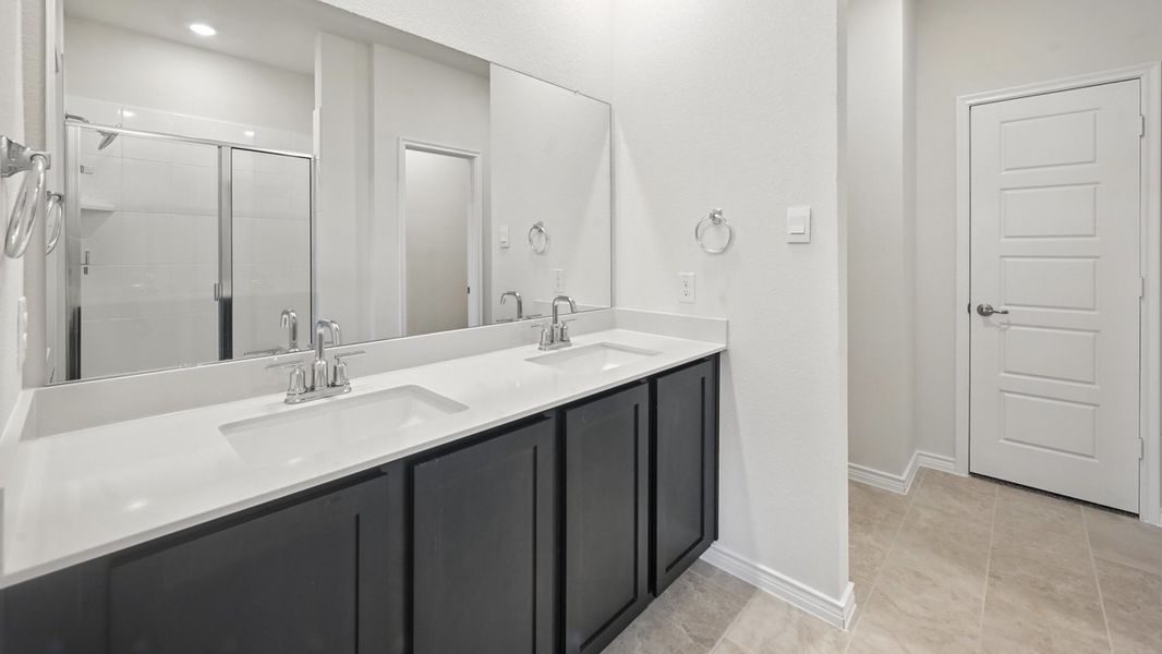 Furnished interior view inside a new home in The Woods at Lindsey Place, Anna (Image 5).