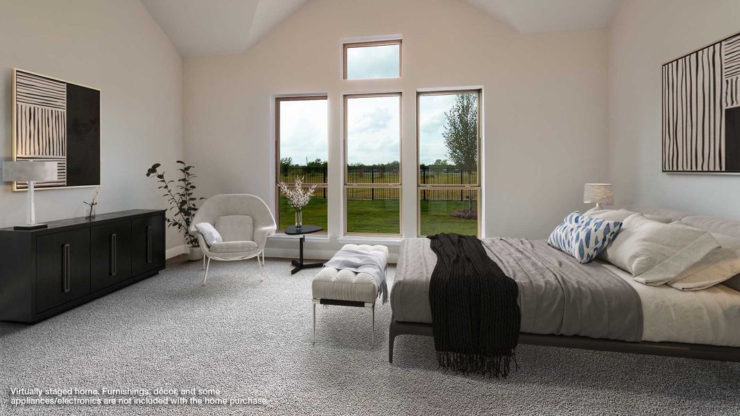 Furnished interior view inside a new home in Riceland, Mont Belvieu (Image 5).