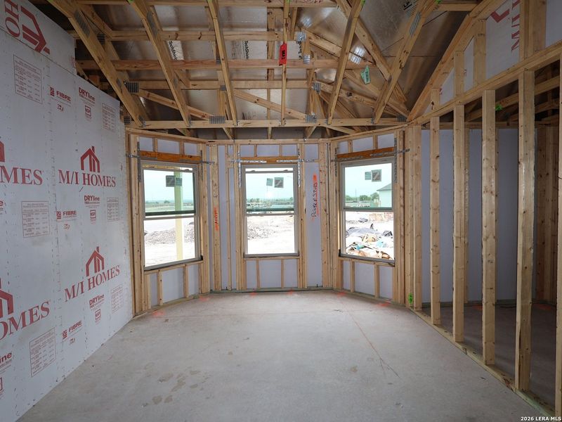 In-progress construction of a new home in Verano Farms, San Antonio, TX (Image 24).