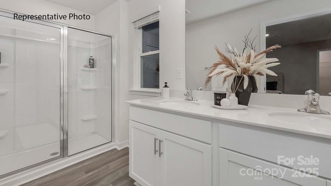 Furnished interior view inside a new home in Clark Creek Landing, Lincolnton (Image 13).