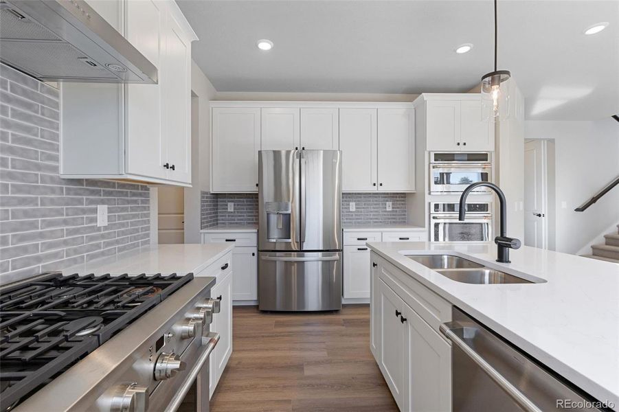 Furnished interior view inside a new home in The Manors Collection at Golden Overlook, Golden (Image 6).
