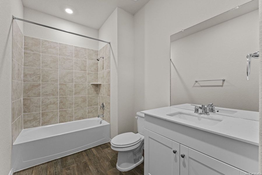 Furnished interior view inside a new home in Laurel Vistas, San Antonio (Image 10). Furnished interior view inside a new home in Laurel Vistas, San Antonio (Image 10).