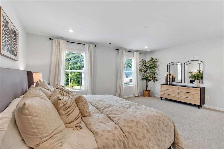 Furnished interior view inside a new home in The Reserve at Chapel Hill Phase II, Douglasville (Image 14).