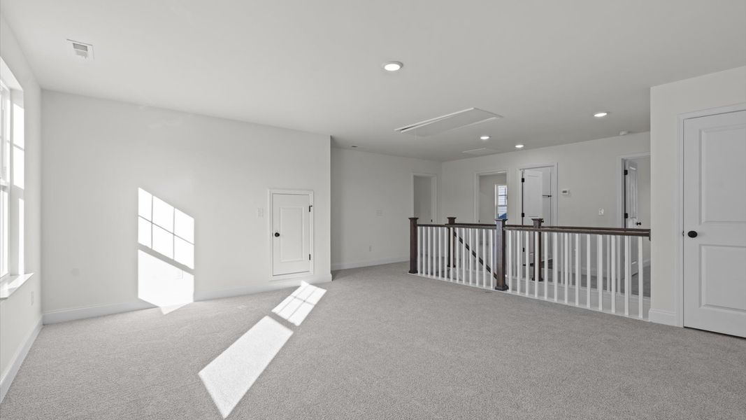 Representative furnished interior of a home built from the Ansley by DRB Homes in Mason Glenn, Franklinton (Image 54).