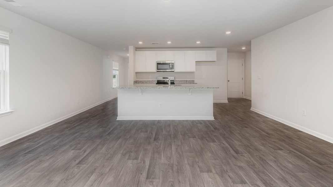 Representative unfurnished interior of a home built from the WREN by D.R. Horton in Cedar Hill Landing, Navassa (Image 15).