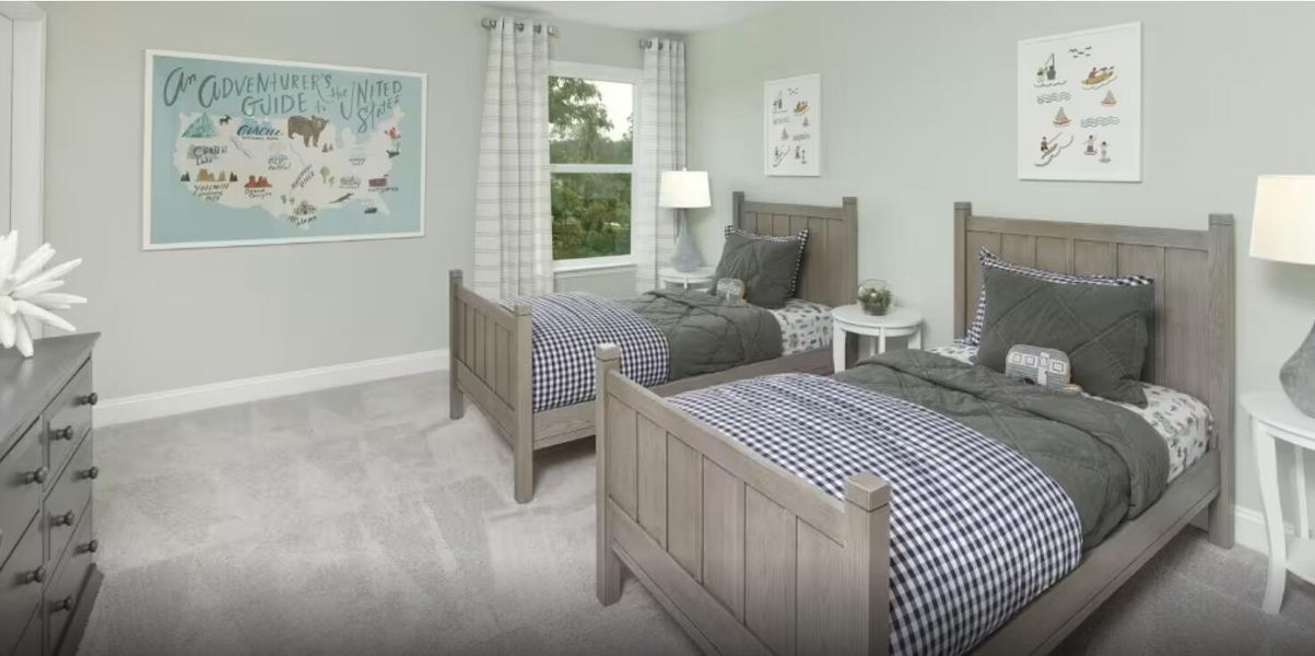 Furnished interior view inside a new home in Sea Island Preserve, Johns Island (Image 7).