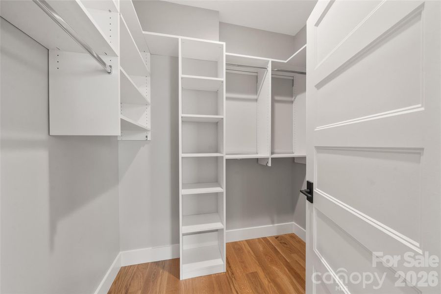 Primary Walk-in closet