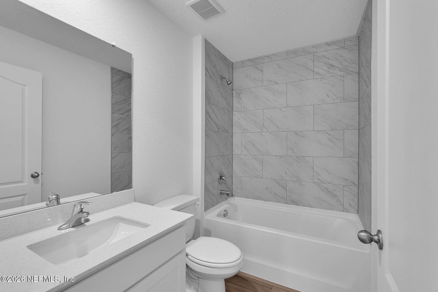 Furnished interior view inside a new home in Westport Landing, Jacksonville (Image 6).