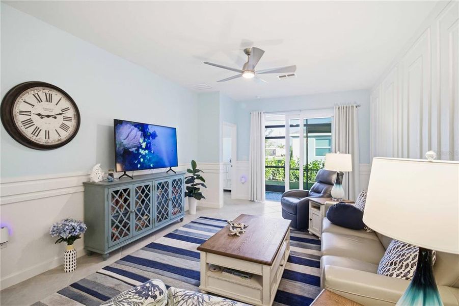 Furnished interior view inside a new home in , Englewood (Image 10).