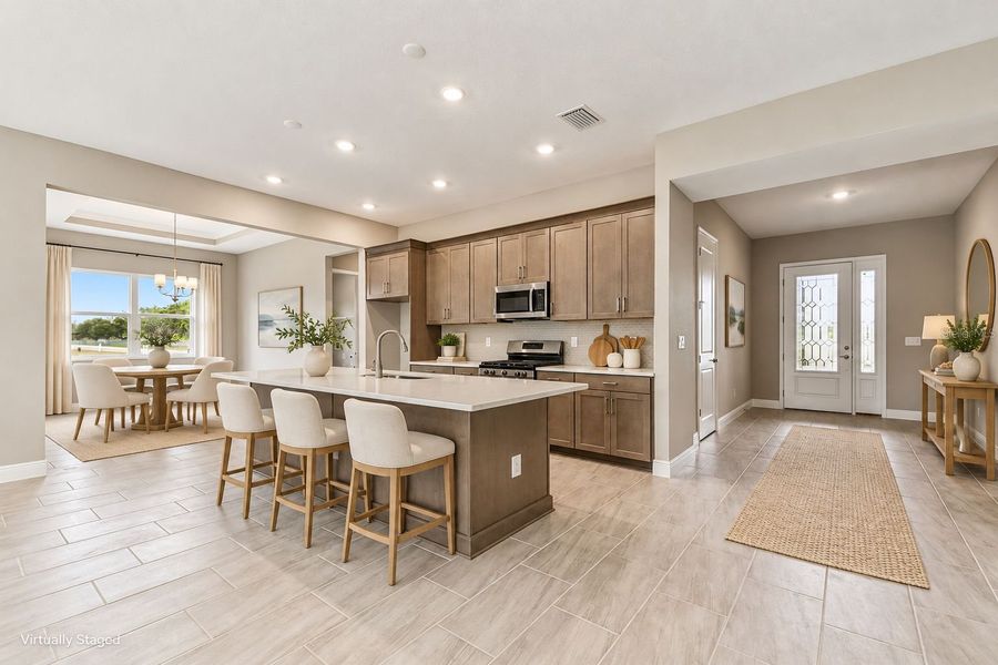 Furnished interior view inside a new home in River Preserve Estates, Parrish (Image 5).