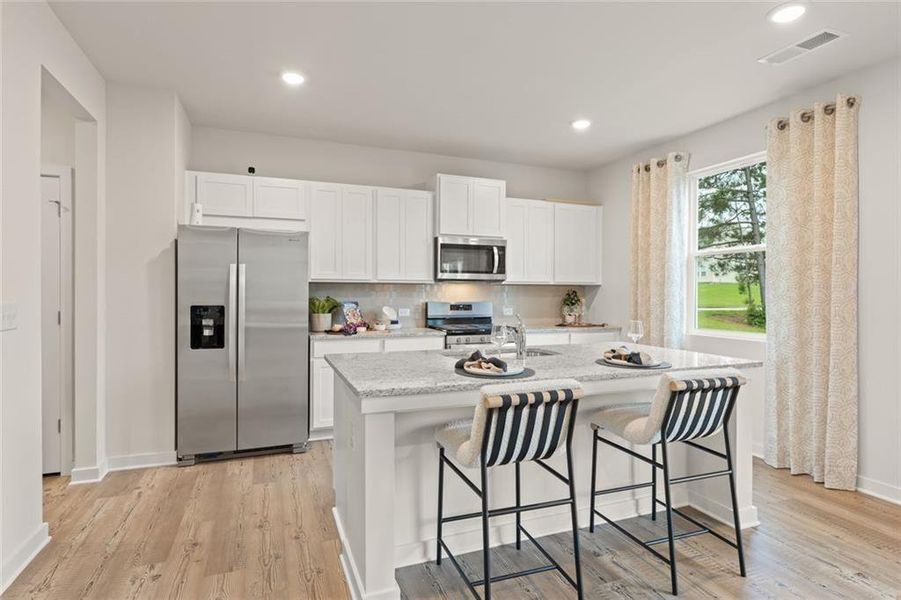 Furnished interior view inside a new home in Hawthorne Reserve, Dallas (Image 29).