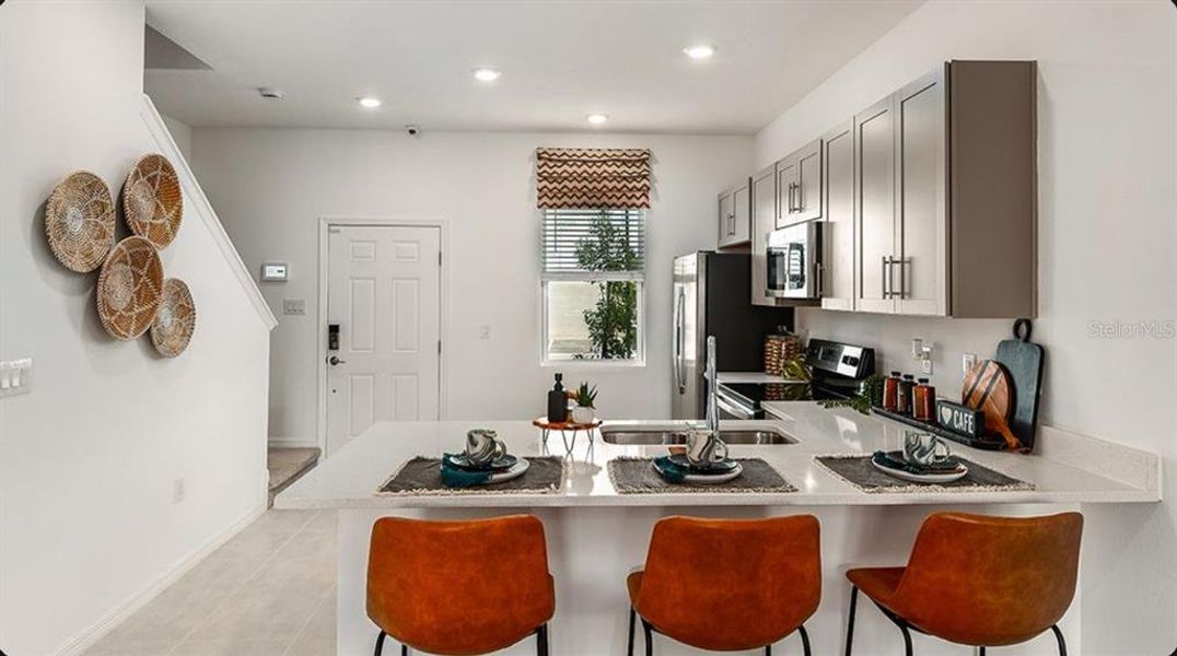 Furnished interior view inside a new home in Skye Ranch Community Group Page, Sarasota (Image 6).