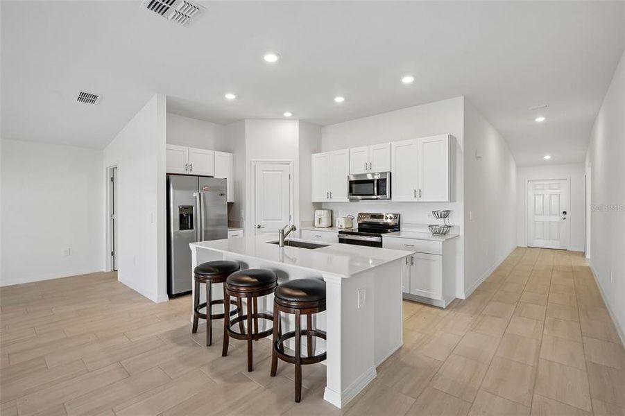Furnished interior view inside a new home in Balm Grove, Wimauma (Image 8).