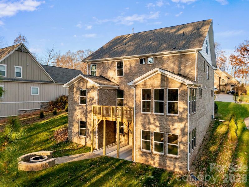 In-progress construction of a new home in , Denver, NC (Image 43).