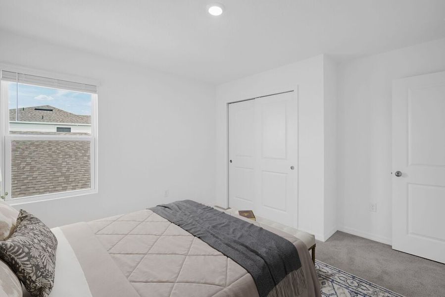 Furnished interior view inside a new home in Waterstone, Groveland (Image 34).