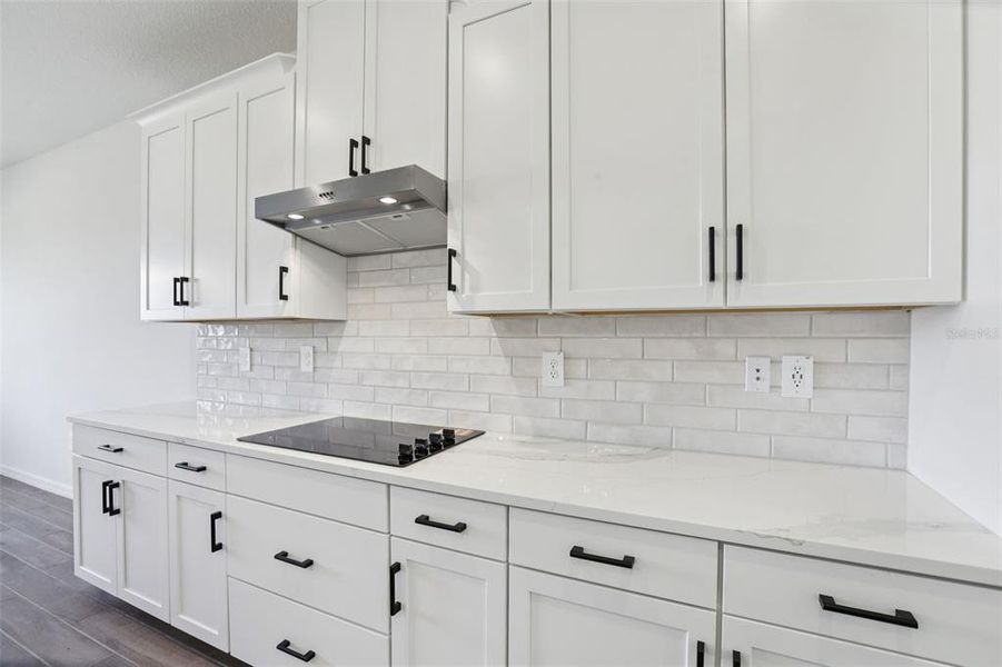 Furnished interior view inside a new home in Two Rivers - Signature Series, Zephyrhills (Image 12). Furnished interior view inside a new home in Two Rivers - Signature Series, Zephyrhills (Image 12).