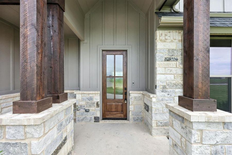 Exterior details and patio area of a home in , Venus (Image 4). Exterior details and patio area of a home in , Venus (Image 4).