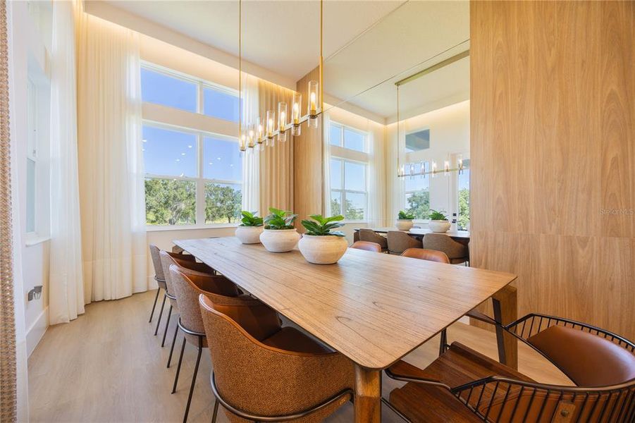 Furnished interior view inside a new home in Avalon Ridge, Winter Garden (Image 21).