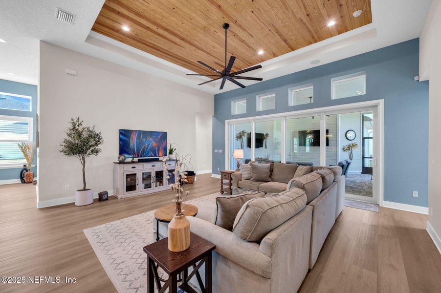 Furnished interior view inside a new home in Seven Pines, Jacksonville (Image 33). Furnished interior view inside a new home in Seven Pines, Jacksonville (Image 33).