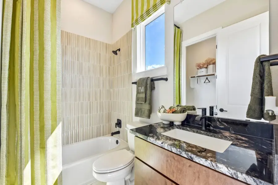 Representative furnished interior of a home built from the Enfield by Taylor Morrison in Eastwood, Manor (Image 30).