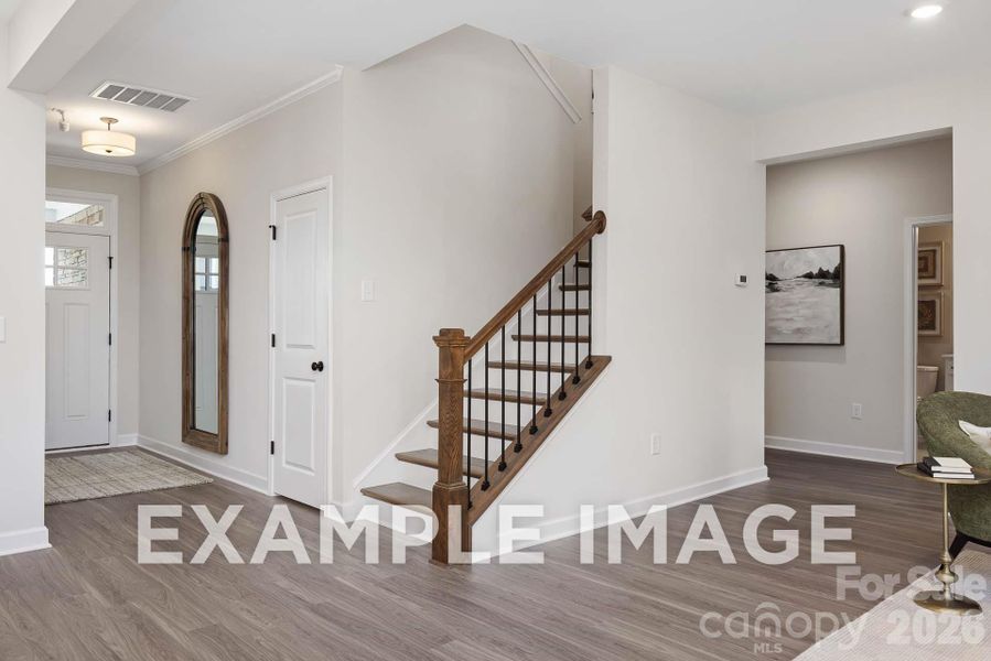Furnished interior view inside a new home in Windgate, Mooresville (Image 11).