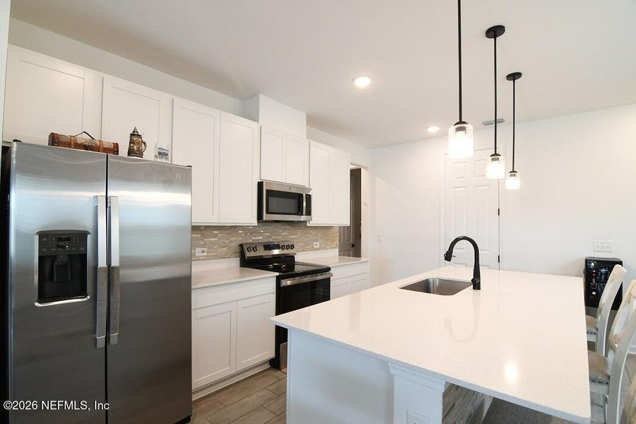 Furnished interior view inside a new home in Forest Crest, Jacksonville (Image 17).