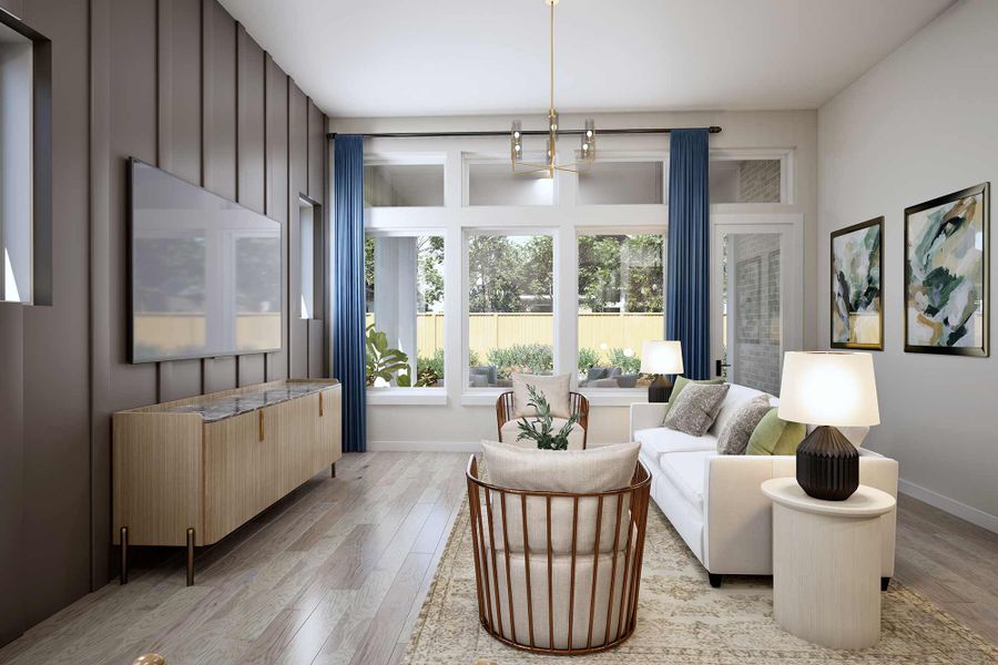 The Brownsville - Family Room